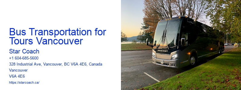 Bus Transportation for Tours Vancouver