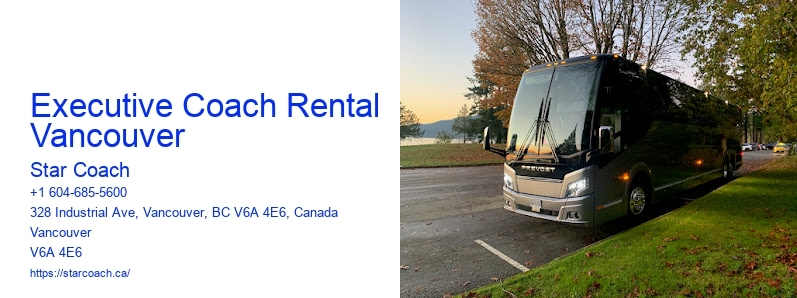 Executive Coach Rental Vancouver