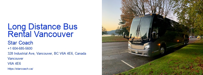 Long Distance Bus Rental Vancouver