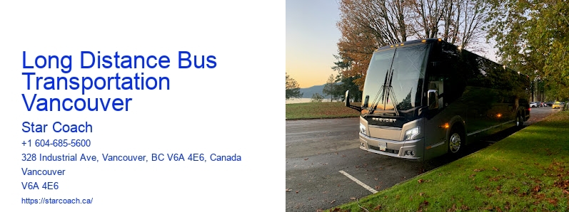 Long Distance Bus Transportation Vancouver