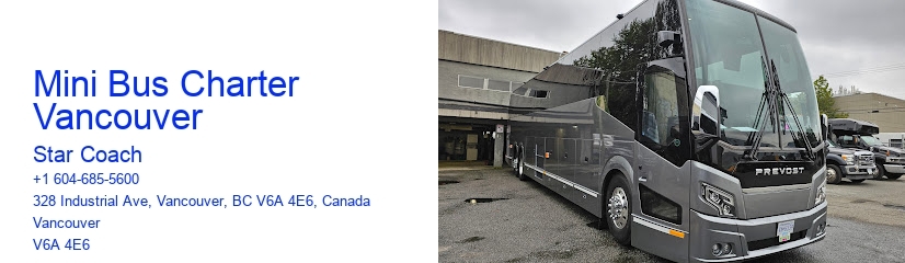 Mini Bus Charter Vancouver