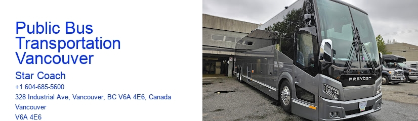 Public Bus Transportation Vancouver