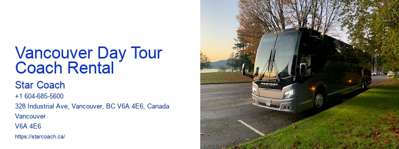 Vancouver Day Tour Coach Rental