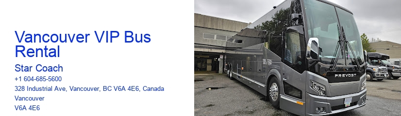 Vancouver VIP Bus Rental