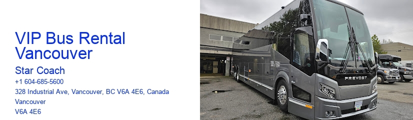 VIP Bus Rental Vancouver