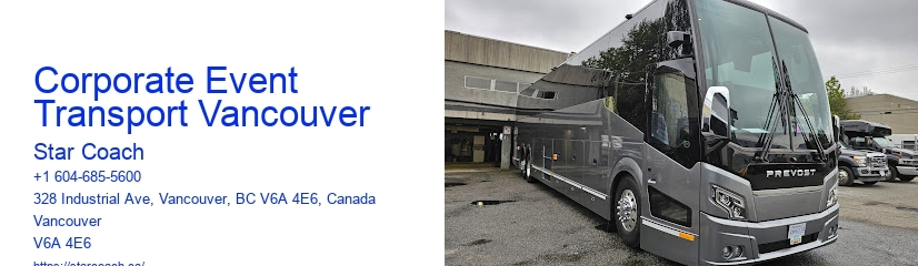 Corporate Event Transport Vancouver