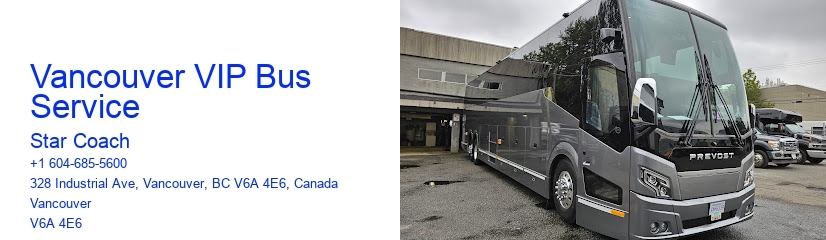 Vancouver VIP Bus Service