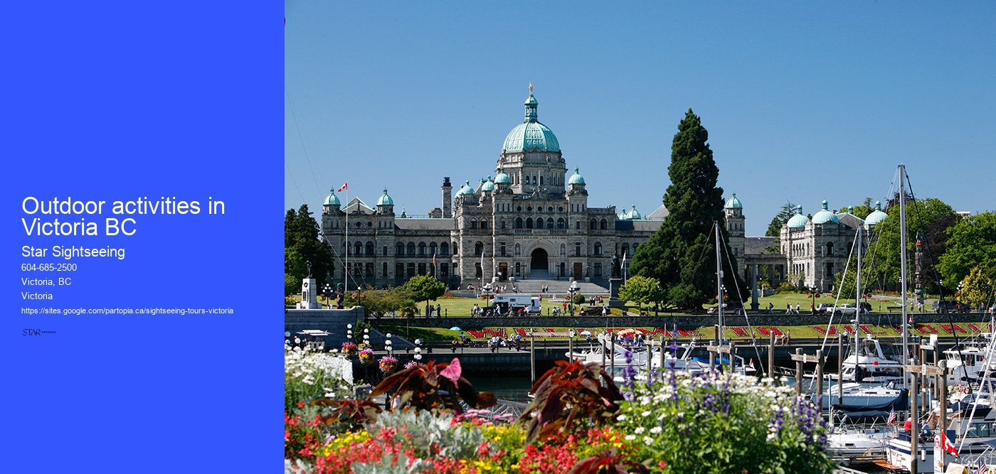 Outdoor activities in Victoria BC