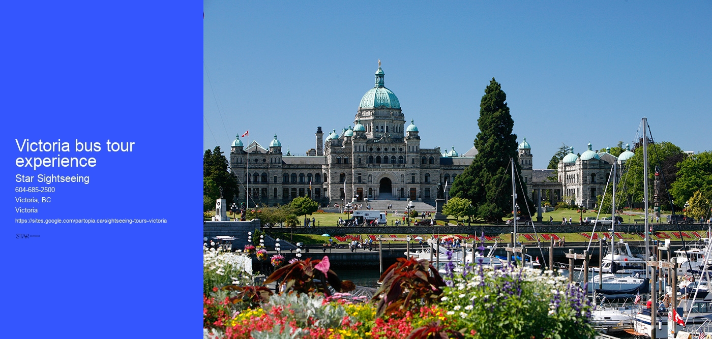 Victoria bus tour experience