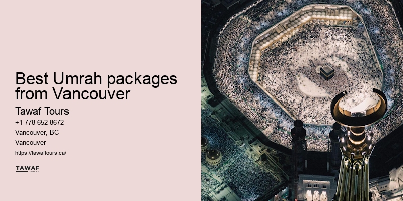 Vancouver Umrah package amenities overview