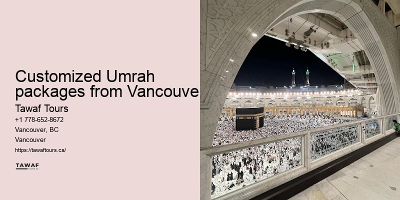 Vancouver Umrah travel destination suggestions