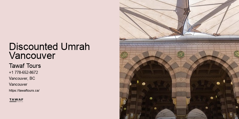 Tawaf Tours Vancouver Umrah package features overview