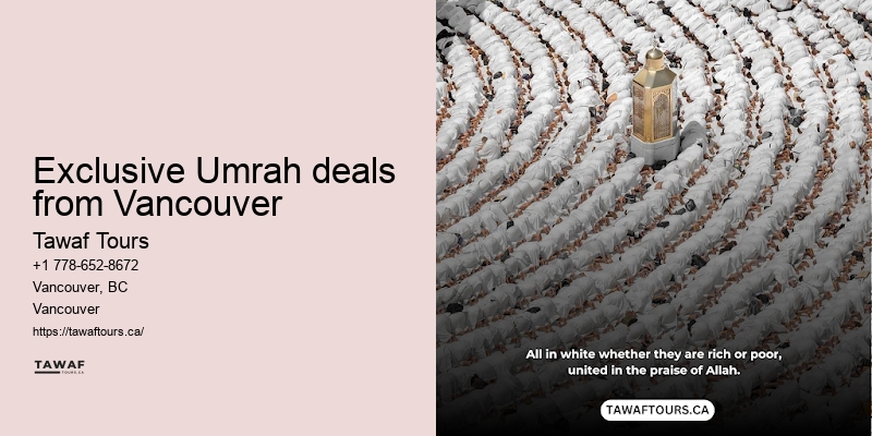Vancouver Umrah travel information