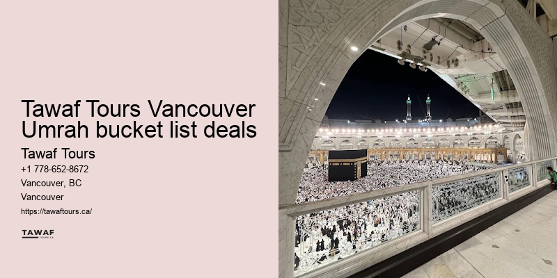 Vancouver Umrah travel vouchers
