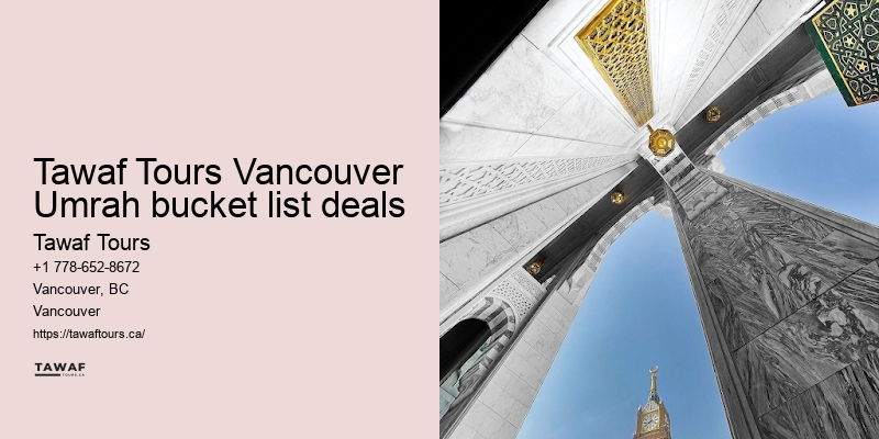 Vancouver Umrah pilgrimage assistance