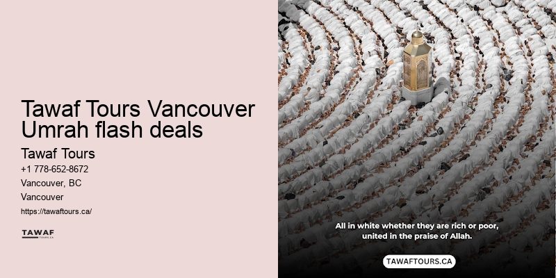 Vancouver Umrah pilgrimage tour planner