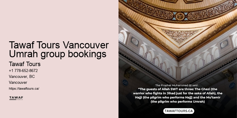 Affordable Umrah travel Vancouver