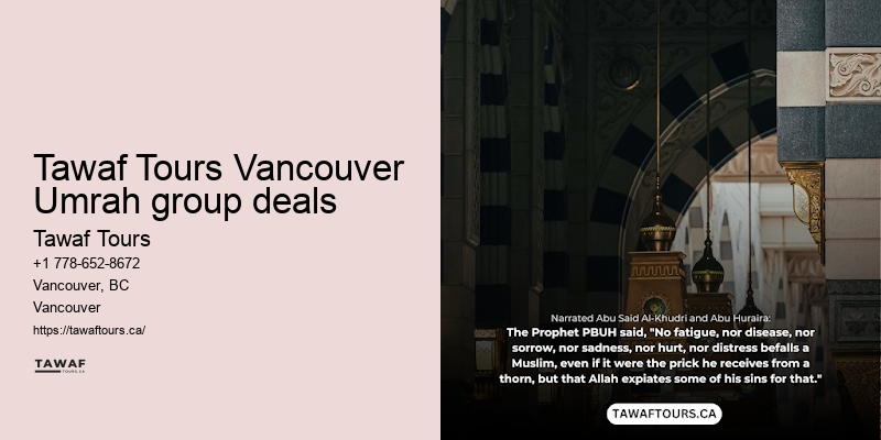 Tawaf Tours Vancouver Umrah pilgrimage support