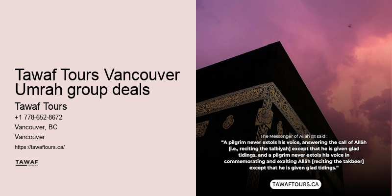 Vancouver Umrah package cost-saving strategies