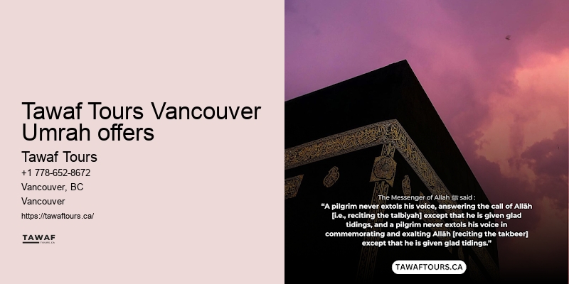 Vancouver Umrah travel expertise