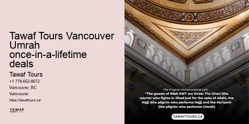 Umrah visa services Vancouver