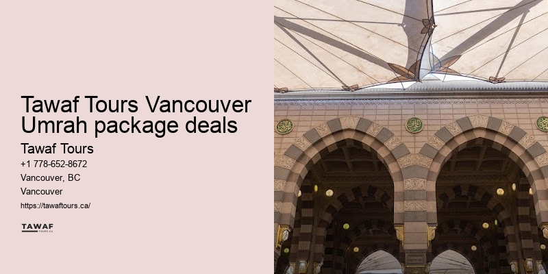 Tailored Umrah packages Vancouver