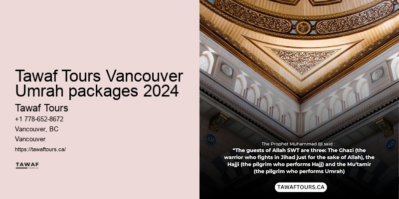 Vancouver to Medina Umrah journey