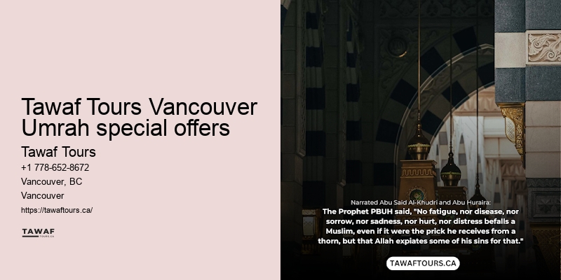 Vancouver to Mecca pilgrimage cost