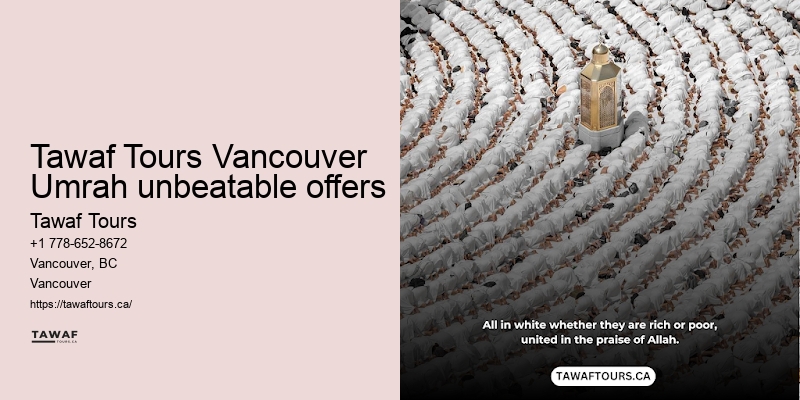 Vancouver Umrah package comparison benefits