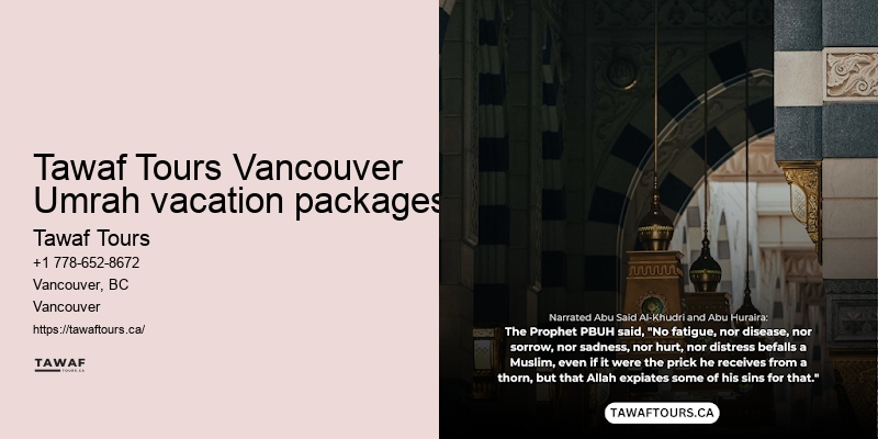 Tawaf Tours Vancouver Umrah pilgrimage information