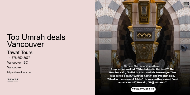 Umrah travel agency Vancouver