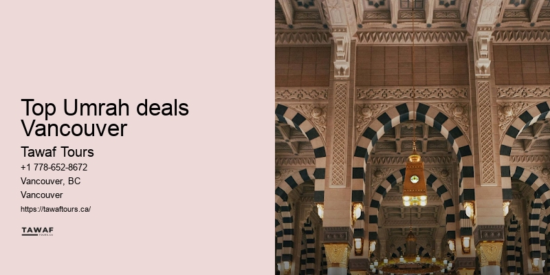 Vancouver Umrah package inclusions checklist