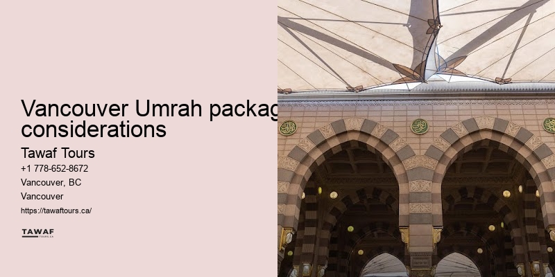 Tawaf Tours Vancouver Umrah pilgrimage package booking assistance