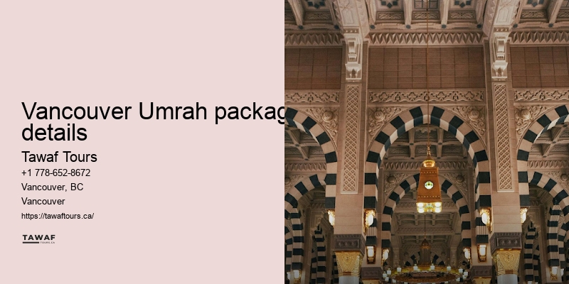 Vancouver Umrah travel itinerary