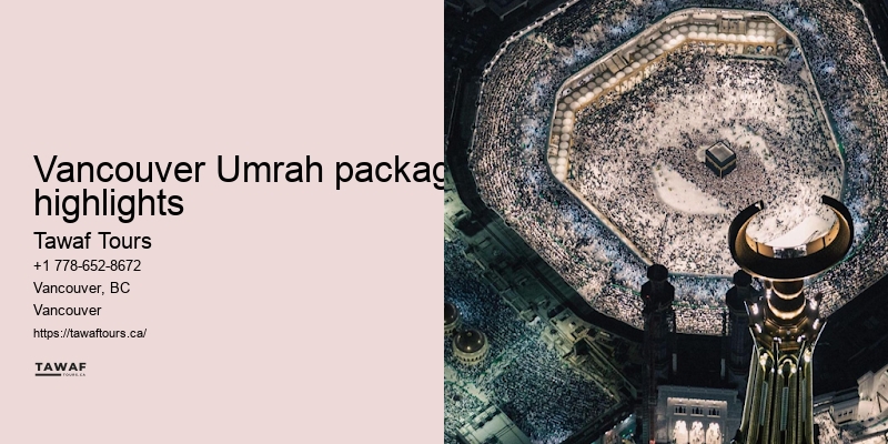 Umrah trip organizer Vancouver