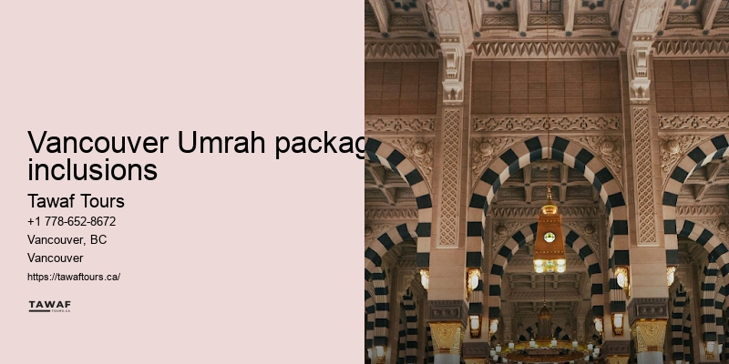 Tawaf Tours Vancouver Umrah unique deals