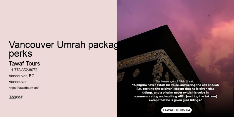 Vancouver Umrah package cost-saving strategies