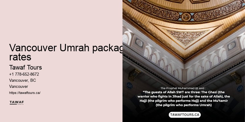 Vancouver Umrah travel consultation