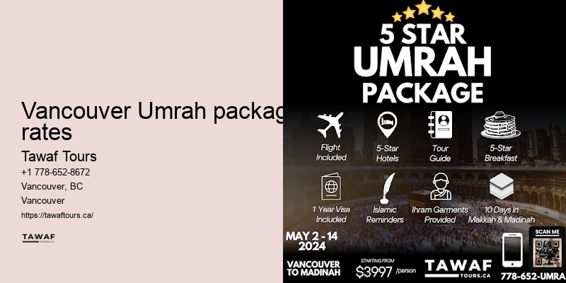 Tawaf Tours Vancouver Umrah pilgrimage satisfaction