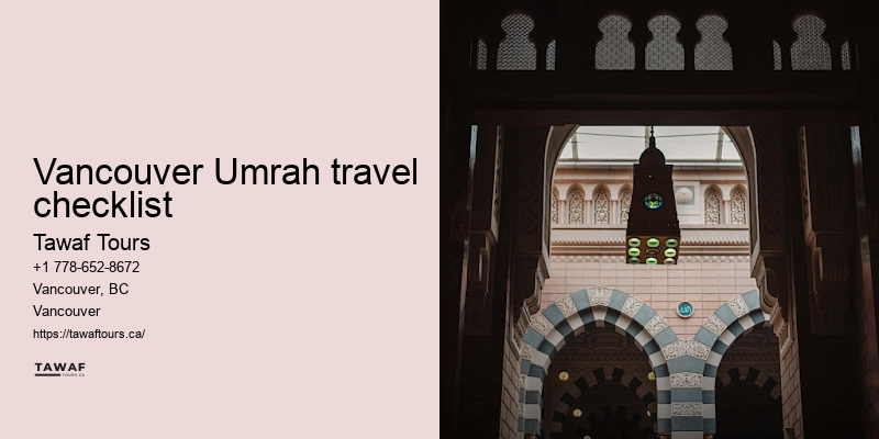 Vancouver Umrah pilgrimage booking peace of mind