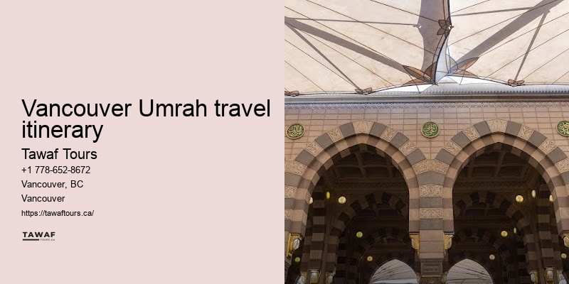 Umrah trip organizer Vancouver