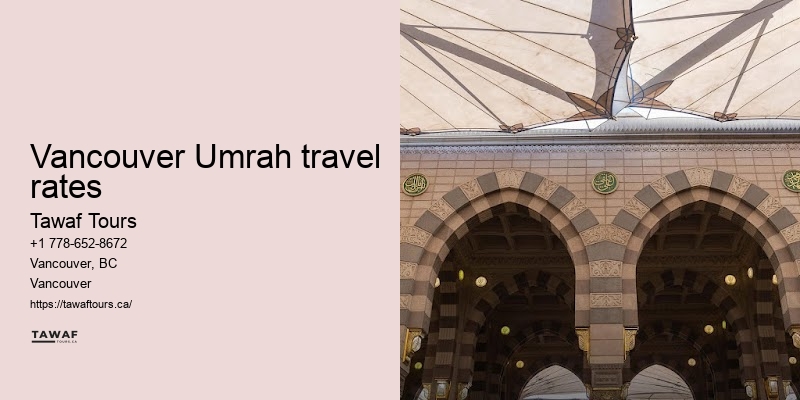 Umrah travel deals from Vancouver