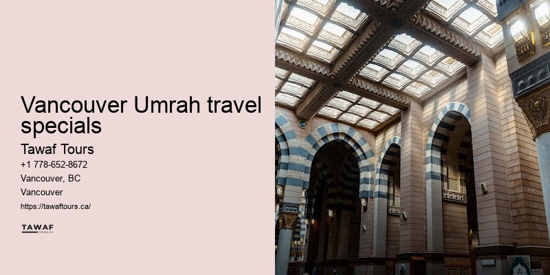 Tawaf Tours Vancouver Umrah package booking process