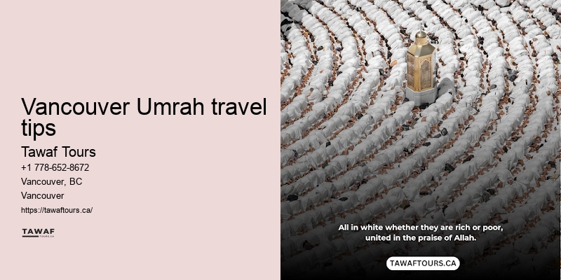 Vancouver Umrah package upgrades benefits