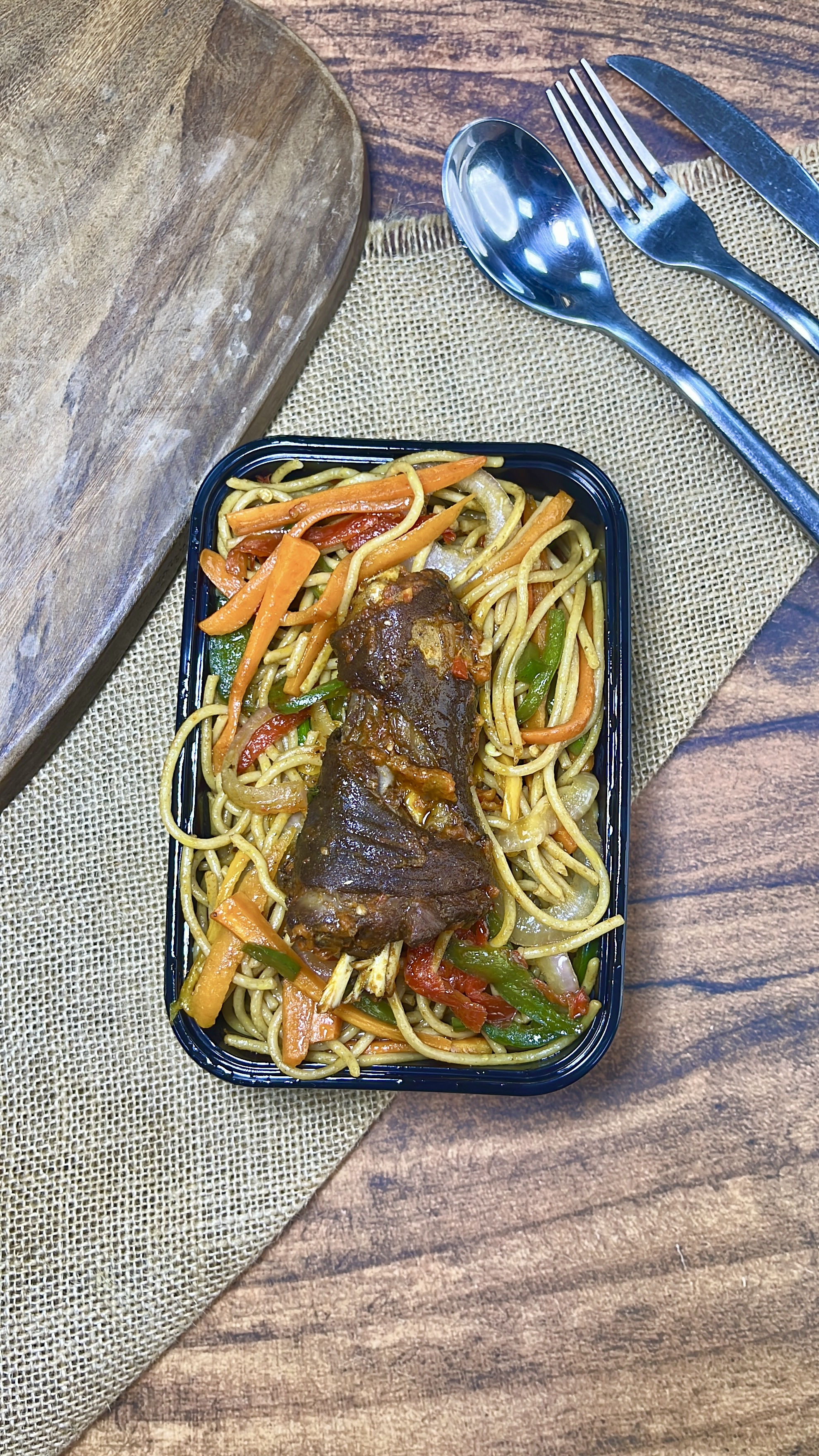 Nourie Stir Fry Spaghetti