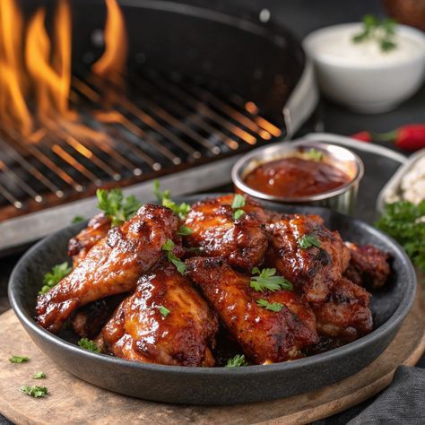 Chicken Wings (Peppered or BBQ)