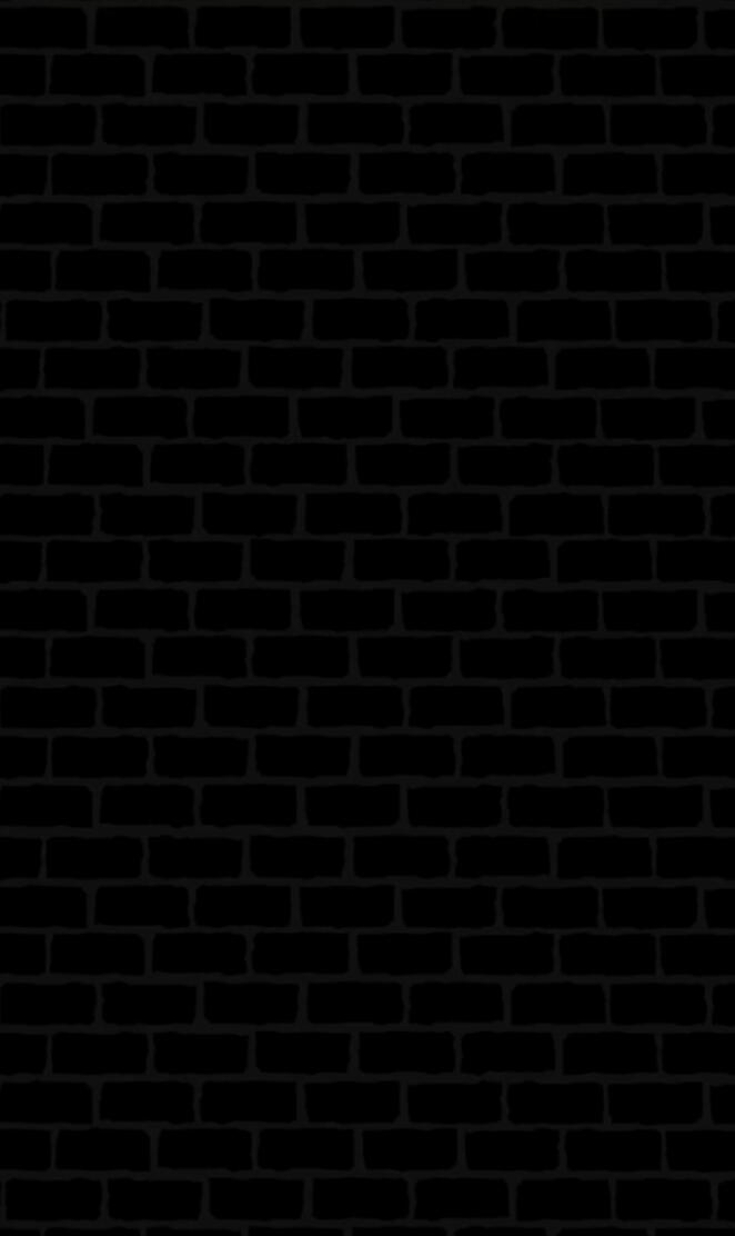 black bricks wall