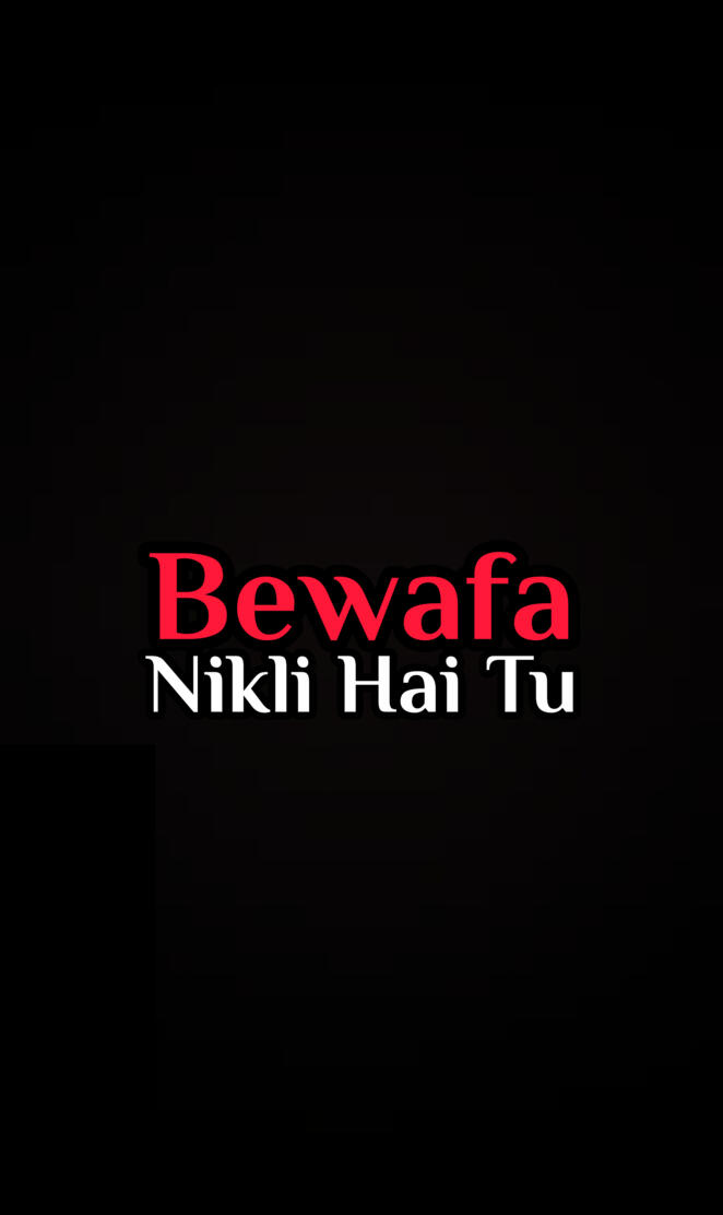 Bewafa Black