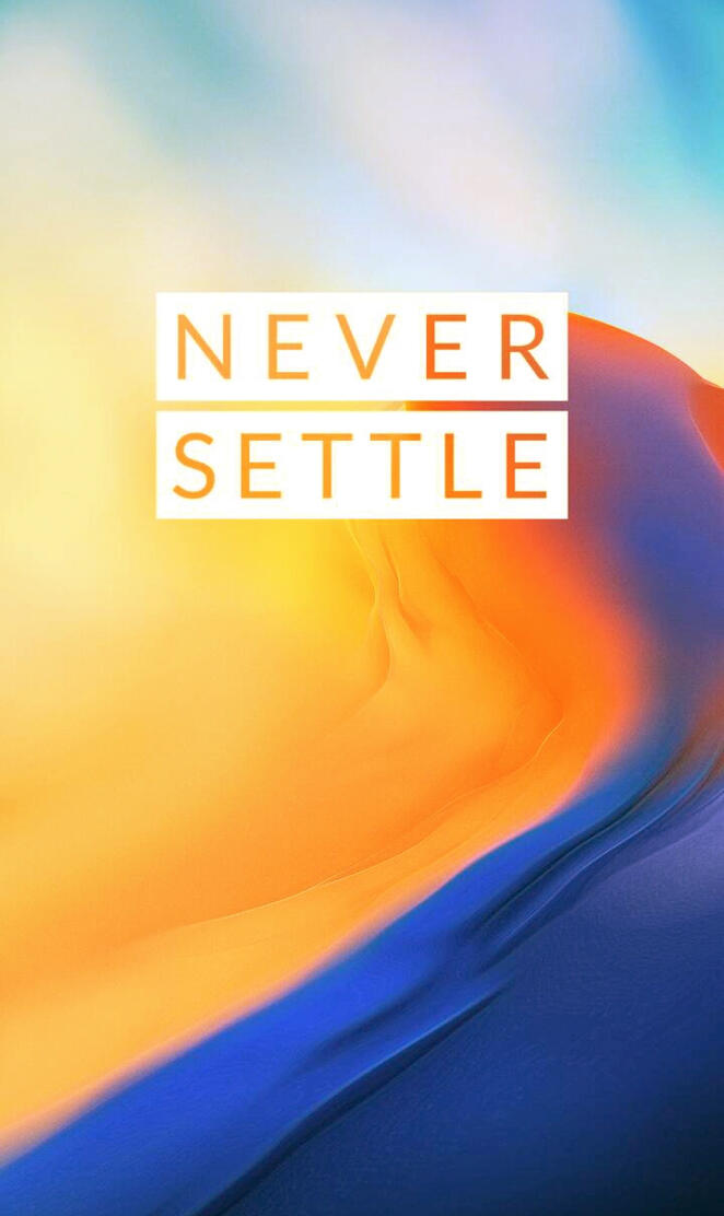 Never Settle