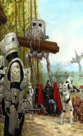 Forest starwars art